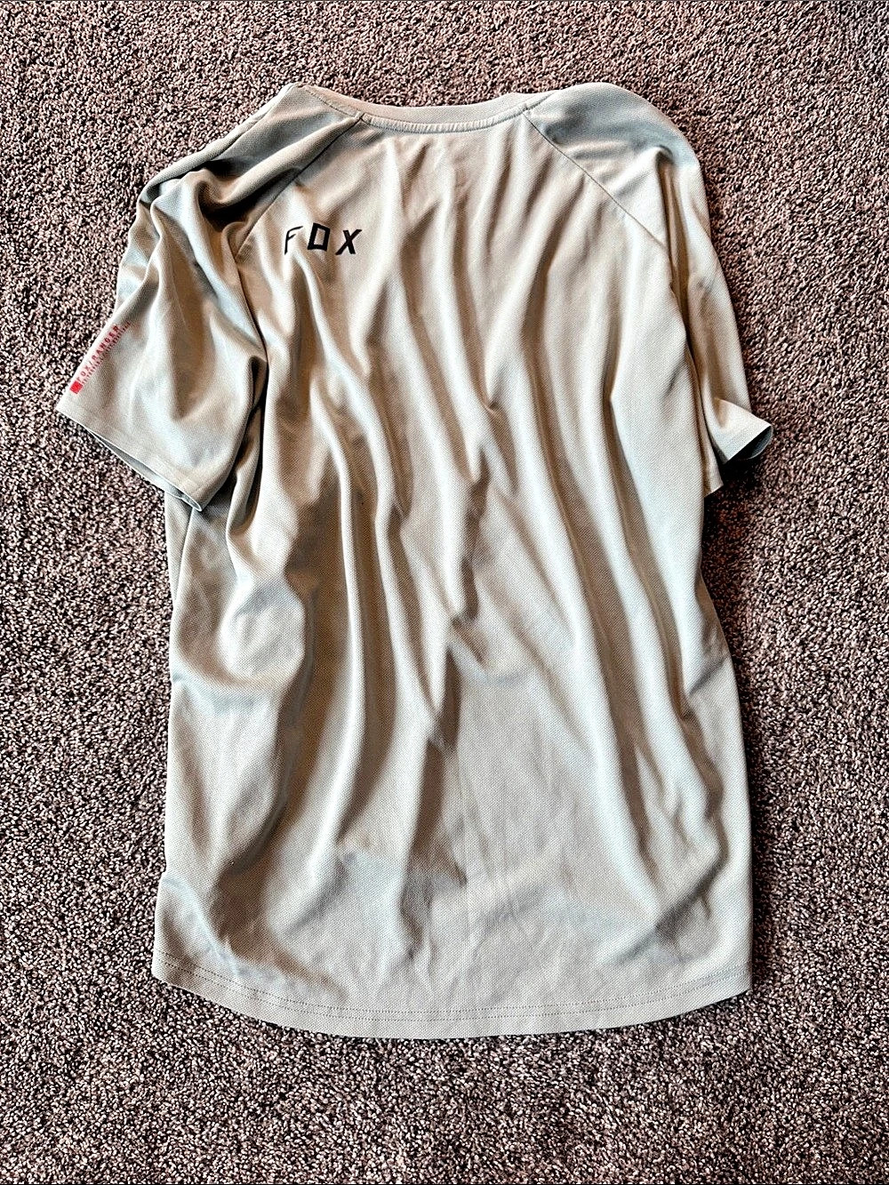 Fox Racing Ranger DriRelease Short Sleeve Jersey Gray Large - Picture 2 of 5